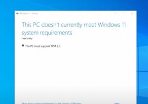 ติดตั้ง windows 11 บนฮาร์ดแวร์พีซีที่ไม่รองรับ (ข้ามความต้องการของระบบ)
