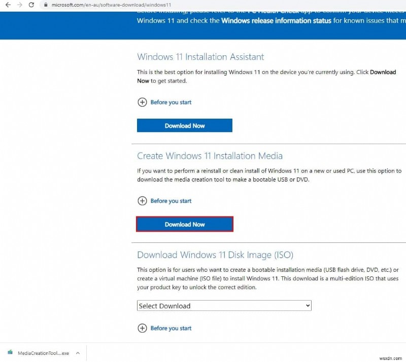 วิธีดาวน์โหลด Windows 11 Media Creation Tool และการใช้งาน 