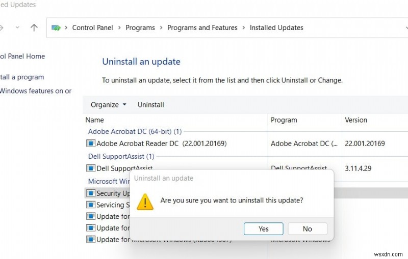 Windows 11:วิธีถอนการติดตั้ง Windows Update (4 วิธี)