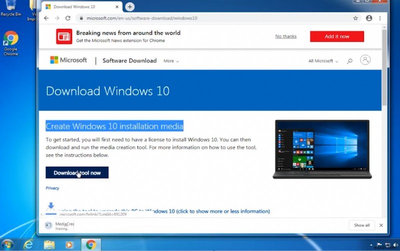 วิธีอัปเกรด windows 7 เป็น Windows 11 ฟรี (โดยไม่สูญเสียข้อมูล) 