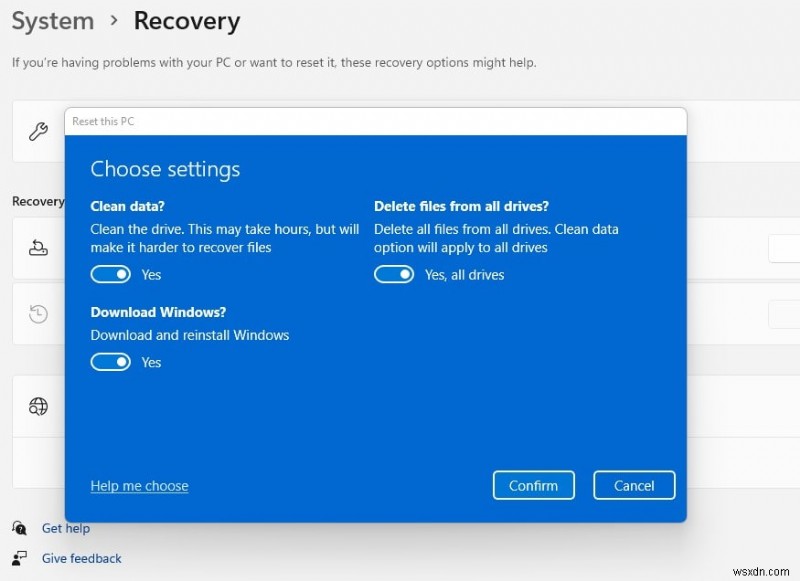 3 วิธีในการ Factory Reset windows 11 โดยไม่สูญเสียข้อมูล 