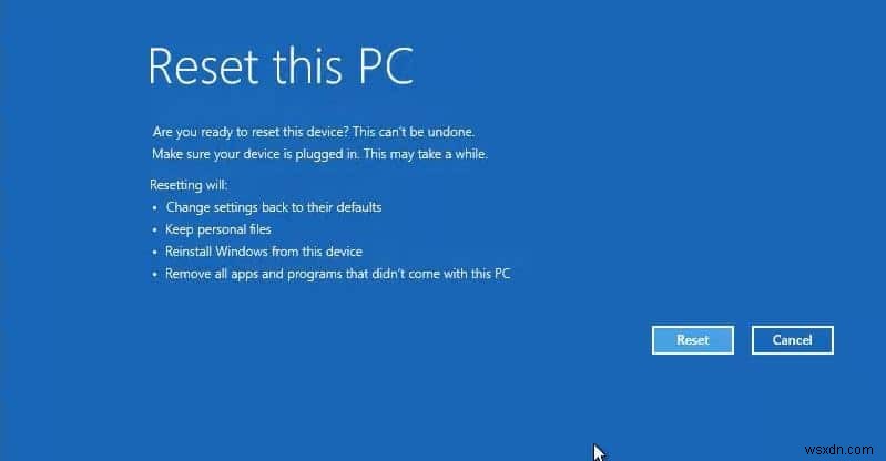 3 วิธีในการ Factory Reset windows 11 โดยไม่สูญเสียข้อมูล 