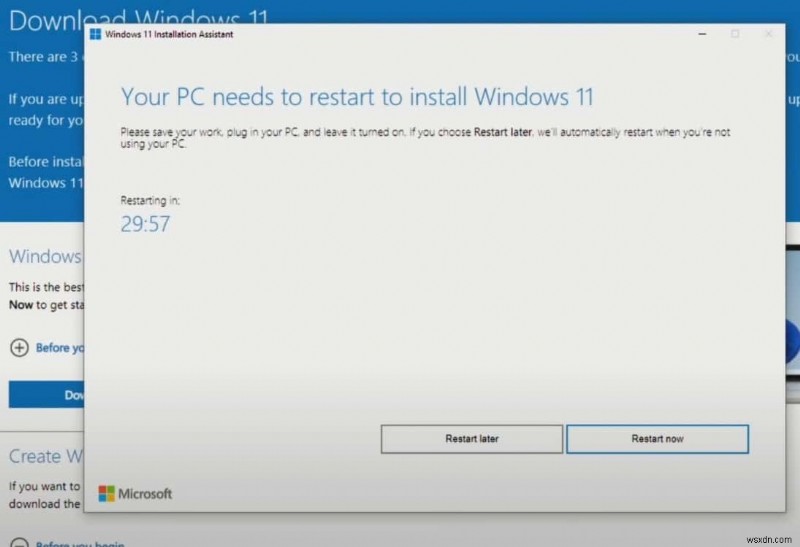อัปเกรด Windows 11 ฟรี:การใช้ตัวช่วยติดตั้ง Windows 11