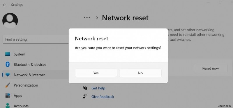 ตัวเลือก Wi-Fi หายไปหลังจากอัปเดต windows 11 (แก้ไขแล้ว)