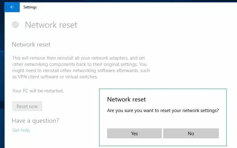 Windows 10 ตรวจไม่พบการตั้งค่าพร็อกซีเครือข่าย นี่คือวิธีแก้ปัญหาการทำงาน 5 ข้อ