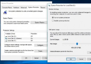 วิธีเปิดใช้งานและสร้างจุดคืนค่าระบบใน Windows 10