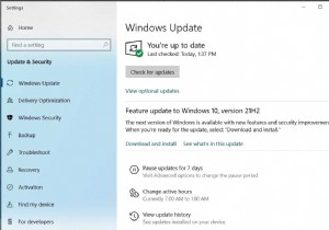 การอัปเดตฟีเจอร์ Windows 10 เวอร์ชัน 21H2 ไม่สามารถติดตั้งได้ (5 วิธีแก้ปัญหาด่วน)