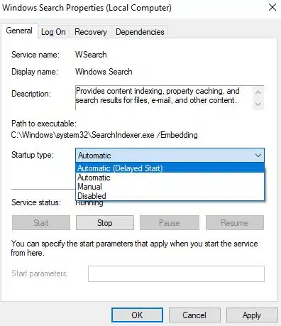 แก้ไขแล้ว:Microsoft windows search indexer การใช้งาน CPU สูง windows 10 !!!