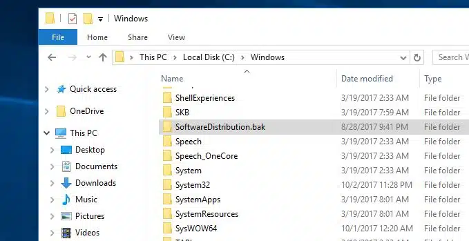 วิธีรีเซ็ตส่วนประกอบ Windows Update บน windows 10 (อัปเดต)