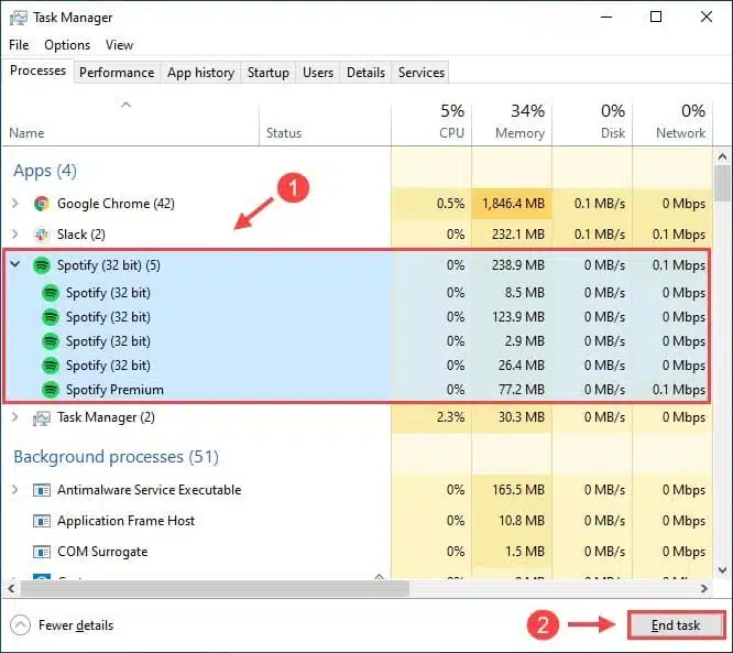 Spotify ไม่เปิดหรือไม่ตอบสนองบน Windows 10? มาแก้ไขปัญหากันเถอะ