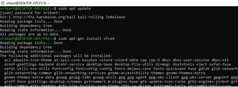 วิธีติดตั้ง Kali Linux บนระบบย่อย windows 10 (คำแนะนำทีละขั้นตอน)