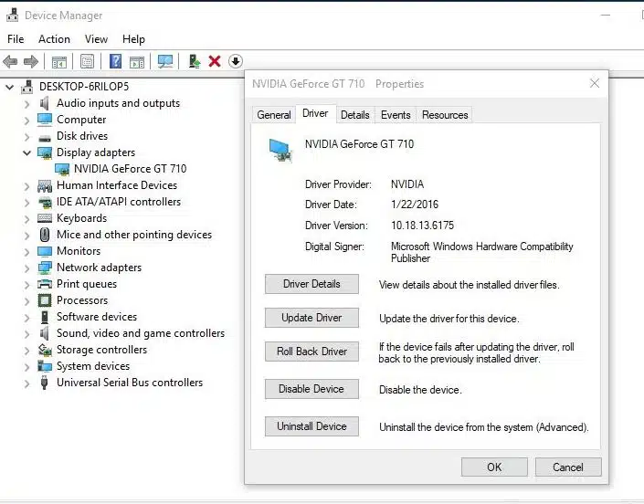 รหัสข้อผิดพลาดของโปรแกรมควบคุมอุปกรณ์กราฟิก Windows 10 43 (Intel, AMD,NVIDIA)