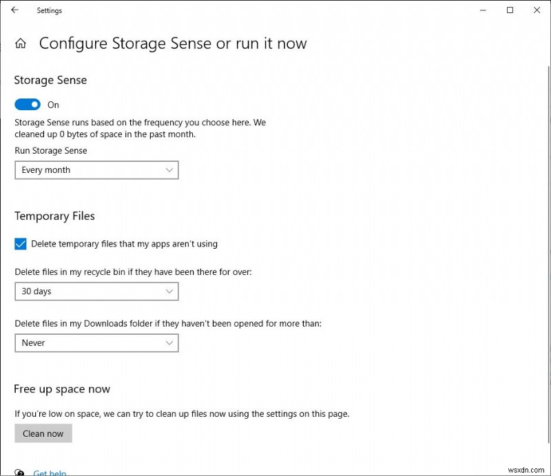 วิธีลบไฟล์ Temp โดยอัตโนมัติใน Windows 10