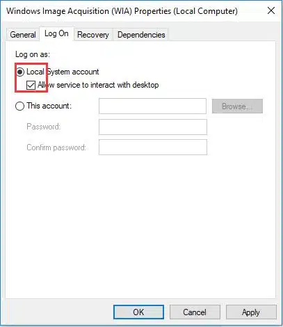 สแกนเนอร์ Windows 10 ไม่ทำงาน “ไม่สามารถสื่อสารกับสแกนเนอร์ได้”