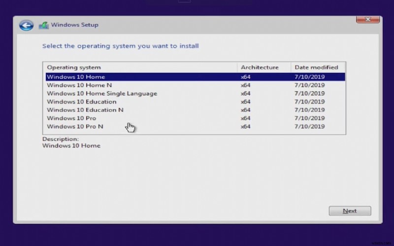 ล้างการติดตั้ง windows 10 2022 อัปเดตเวอร์ชัน 22H2 จาก USB