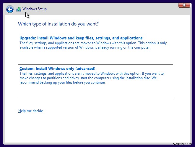 ล้างการติดตั้ง windows 10 2022 อัปเดตเวอร์ชัน 22H2 จาก USB