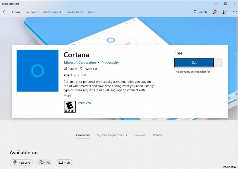แก้ไขแล้ว:Cortana ไม่ทำงานใน Windows 10 รุ่น 22H2
