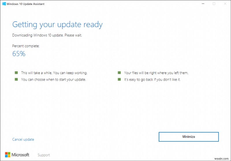 ดาวน์โหลด Windows 10 22H2 ด้วยเครื่องมือ Update Assistant