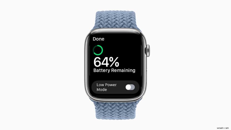 วิธีใช้โหมดพลังงานต่ำบน Apple Watch