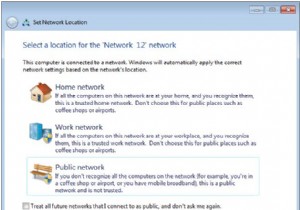 วิธีเปลี่ยนตำแหน่งเครือข่ายใน Windows 7, 8.1 และ Windows 10