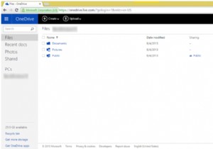 การจับคู่ OneDrive เป็นไดรฟ์เครือข่ายใน Windows 8.1