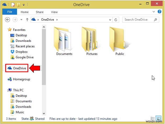 ทำความคุ้นเคยกับ OneDrive Cloud Storage ใน Windows 8.1