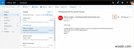 Microsoft Outlook บนเว็บ:อีเมล ปฏิทิน และการจัดการงานที่ราบรื่น 