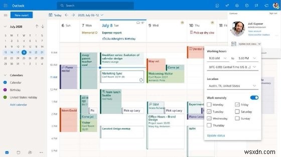 คำอธิบาย Microsoft Outlook:คุณลักษณะ การใช้งาน และเวอร์ชัน 