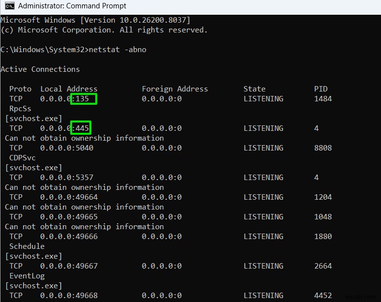 วิธีเปิดเผยว่าแอพใดกำลังใช้พอร์ต Windows ของคุณ 