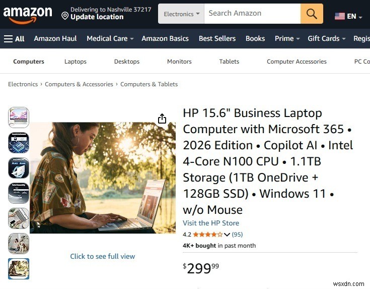 ข้อเสนอพีซีของ Amazon:ข้อเสนอที่  ถูก  สามารถฉ้อโกงได้อย่างไร 