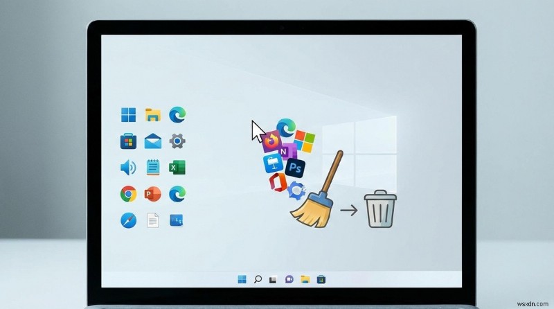 กำจัด Windows Bloatware:ระบุ ทำความเข้าใจ และลบแอปที่ติดตั้งไว้ล่วงหน้าที่ไม่ต้องการอย่างปลอดภัย 