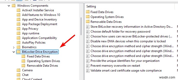 จัดเก็บและจัดการคีย์การกู้คืน BitLocker อย่างปลอดภัยใน Active Directory 