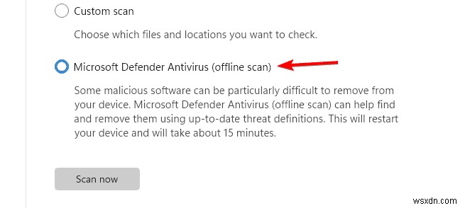 Windows Defender Scans:Full vs Offline – อันไหนดีที่สุดสำหรับพีซีของคุณ? 
