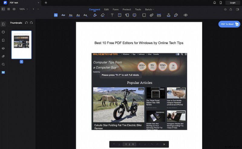 โปรแกรมแก้ไข PDF ฟรี 10 อันดับแรกสำหรับ Windows – เครื่องมือที่เชื่อถือได้สำหรับการแก้ไขและการเซ็นชื่อ 