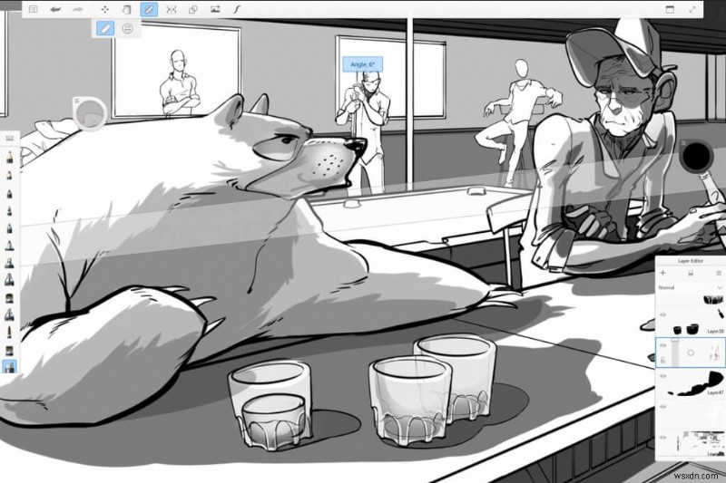 แอพวาดรูป 7 อันดับแรกสำหรับอุปกรณ์ Microsoft Surface:คู่มือที่คัดสรรแล้ว 