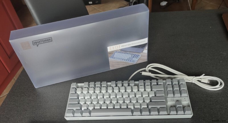 WhatGeek x 3inuS Kebohub EE01 รีวิวคีย์บอร์ดเชิงกล - การออกแบบคุณสมบัติและประสิทธิภาพ 
