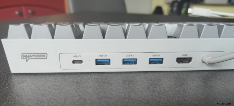 WhatGeek x 3inuS Kebohub EE01 รีวิวคีย์บอร์ดเชิงกล - การออกแบบคุณสมบัติและประสิทธิภาพ 