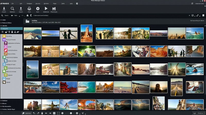 ซอฟต์แวร์การจัดการภาพถ่าย Windows ชั้นนำ:จัดระเบียบ ค้นหา และแบ่งปันได้อย่างง่ายดาย 
