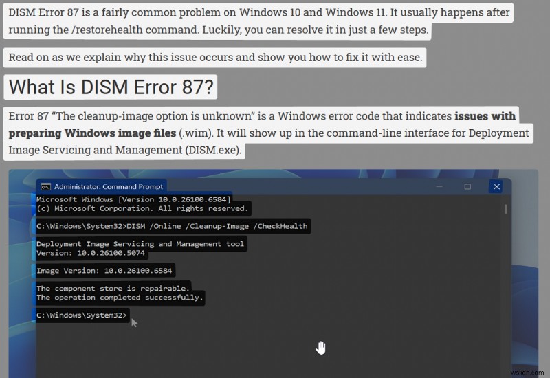 Windows 11 เปิดตัว AI Text Extraction:คัดลอกข้อความจากภาพหน้าจอ รูปภาพ และ PDF ทันที 