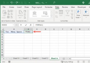 ล้างข้อมูล Excel:ลบช่องว่างที่ไม่ต้องการอย่างรวดเร็วและง่ายดาย 