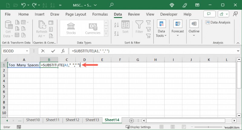 ล้างข้อมูล Excel:ลบช่องว่างที่ไม่ต้องการอย่างรวดเร็วและง่ายดาย 