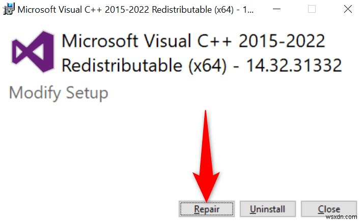 แก้ไขข้อผิดพลาดรันไทม์ Microsoft Visual C++ บน Windows:คำแนะนำทีละขั้นตอน 