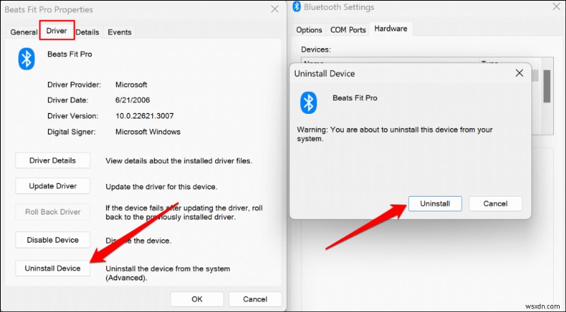 แก้ไขข้อผิดพลาด  การลบล้มเหลว  ของ Windows 11 Bluetooth - คู่มือการแก้ไขด่วน 