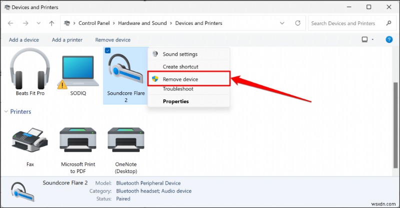 แก้ไขข้อผิดพลาด  การลบล้มเหลว  ของ Windows 11 Bluetooth - คู่มือการแก้ไขด่วน 