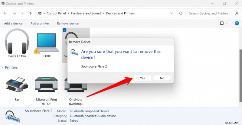 แก้ไขข้อผิดพลาด  การลบล้มเหลว  ของ Windows 11 Bluetooth - คู่มือการแก้ไขด่วน 