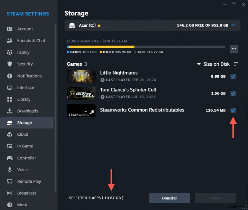 ติดตามพื้นที่จัดเก็บเกม Steam ของคุณบน Windows 11:คำแนะนำทีละขั้นตอนง่ายๆ 