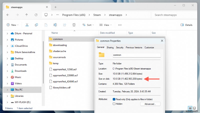 ติดตามพื้นที่จัดเก็บเกม Steam ของคุณบน Windows 11:คำแนะนำทีละขั้นตอนง่ายๆ 