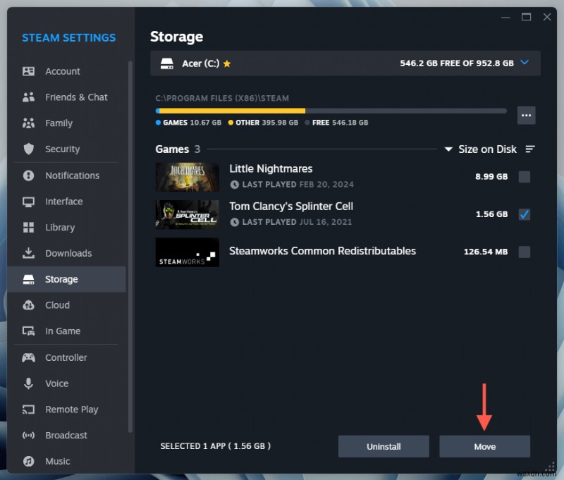ติดตามพื้นที่จัดเก็บเกม Steam ของคุณบน Windows 11:คำแนะนำทีละขั้นตอนง่ายๆ 