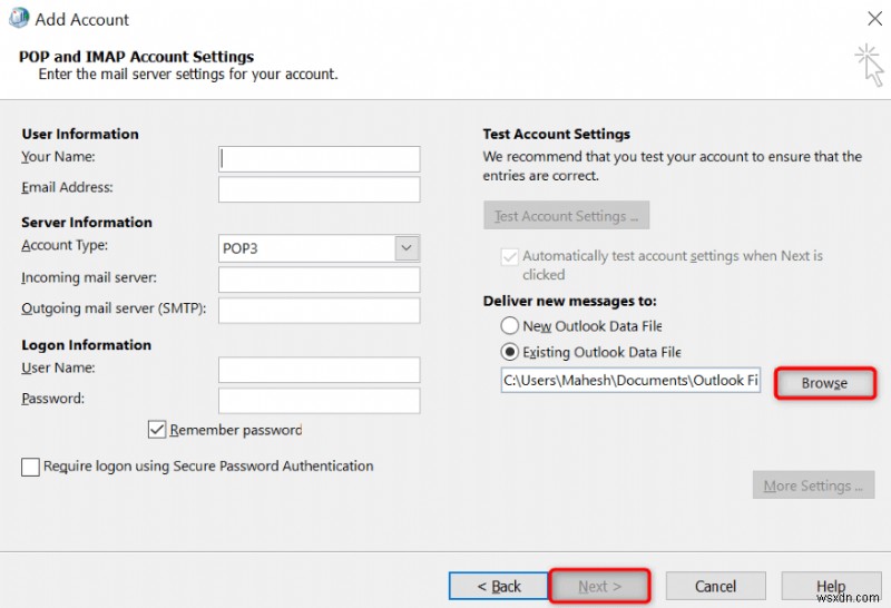 วิธีแก้ไขข้อผิดพลาด Outlook 0x8004010f อย่างรวดเร็ว - การแก้ไขที่ได้รับการพิสูจน์แล้ว 6 รายการ 