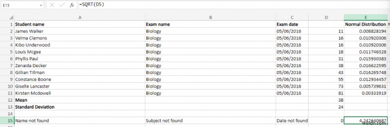 ฟังก์ชัน SQRT ของ Master Excel:คำแนะนำทีละขั้นตอนในการคำนวณรากที่สอง 
